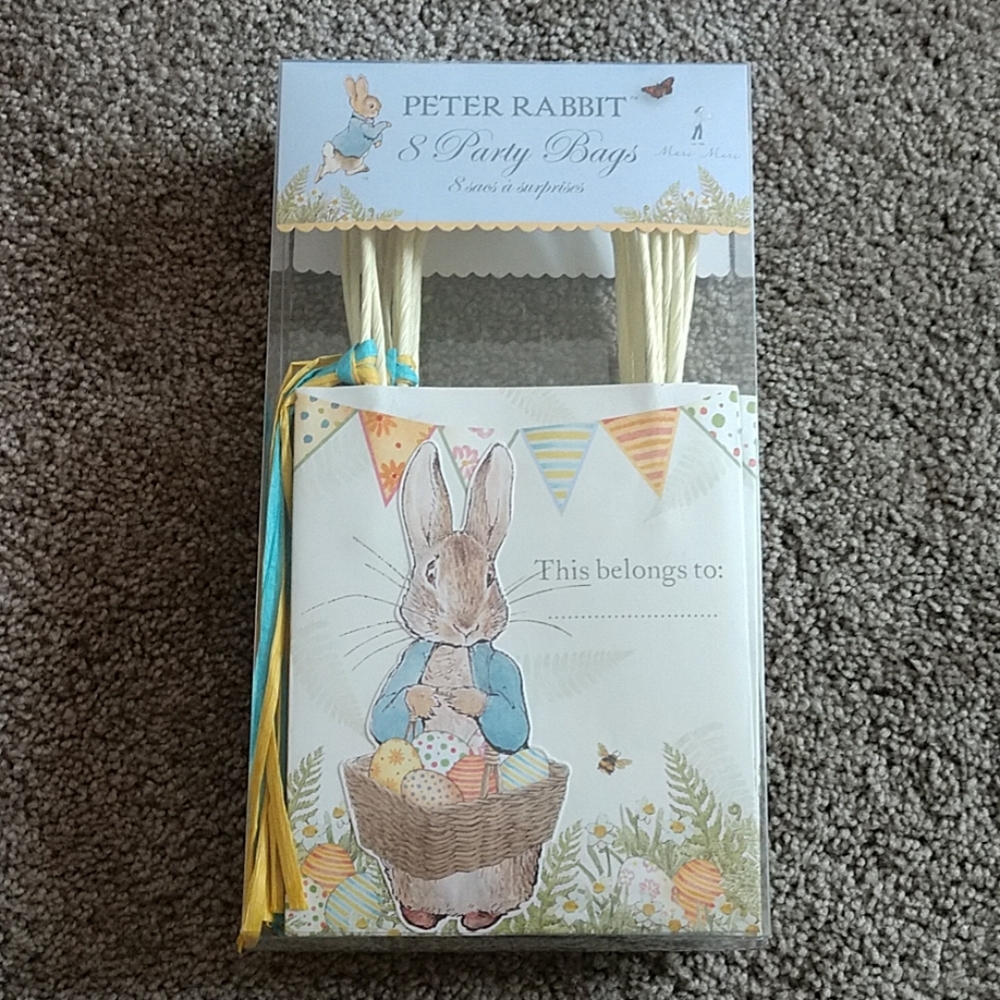 Peter rabbit party bags